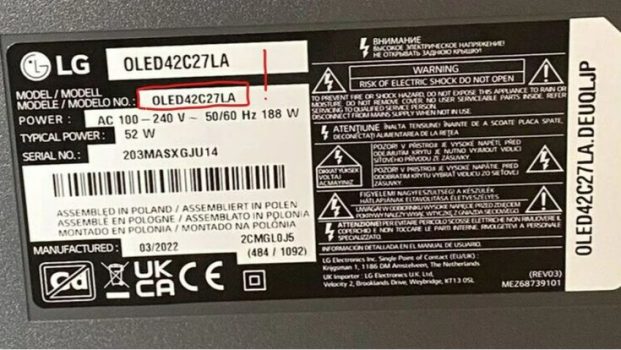 verifica telecomanda tv dupa serie model tv