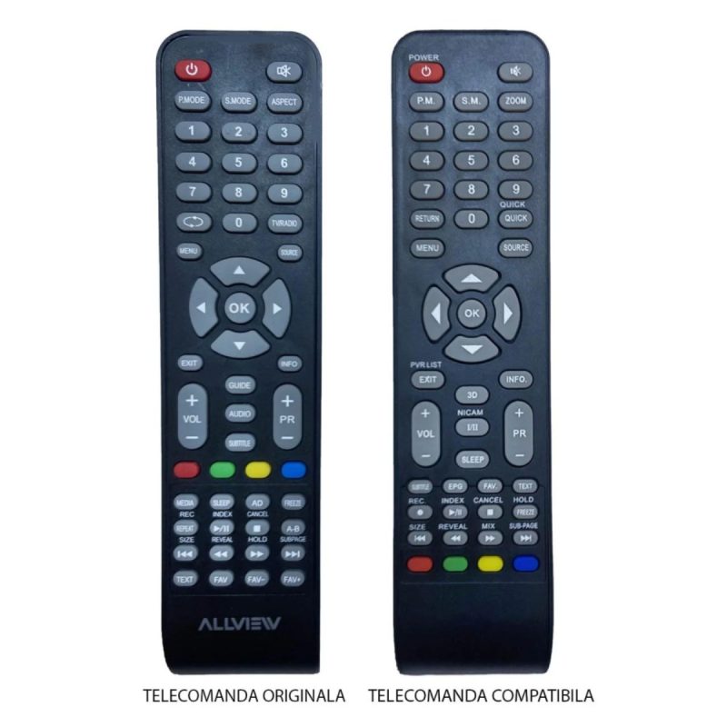 Telecomanda compatibila TV Utok U32 HD3 HD4 Telecomanda compatibila TV Utok U32 HD3 HD4