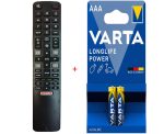 Telecomanda TV TCL IRC 802N + baterii AAA Varta