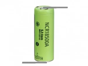 Acumulator 18500 LI-ION 3.6V 1900mAh 3.8A Panasonic NCR18500A cu lamele sudate in S