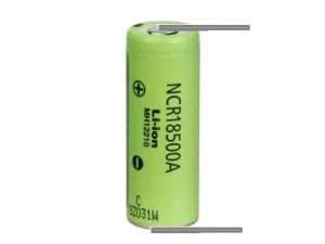 Acumulator 18500 LI-ION 3.6V 1900mAh 3.8A Panasonic NCR18500A cu lamele sudate in U