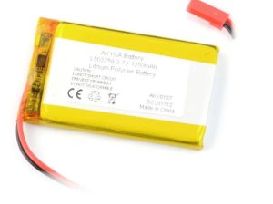 Acumulator Lithium Poliymer 12211 1350mAh 1S 3.7V conector JST-BEC 59x37x5mm AKYGA Battery