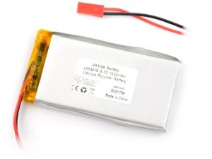 Acumulator Lithium Polymer 13621 1500mAh 1S 3.7V conector JST-BEC 70x40x6mm AKYGA Battery