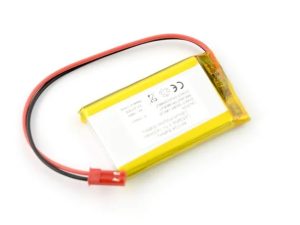 Acumulator Lithium Polymer 14160 1400mAh 1S 3.7V fir cu conector JST-BEC 54x34x7mm AKYGA Battery