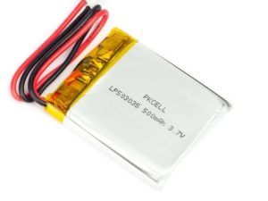 Acumulator Lithium Polymer 20146 500mAh 3.7V conector JST 37x30.5x5.3mm Pimoroni AKYGA Battery