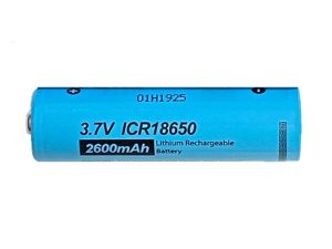 Acumulator PKCELL ICR18650 Li-Ion cu top button 3.7V 2600 mAh (631)