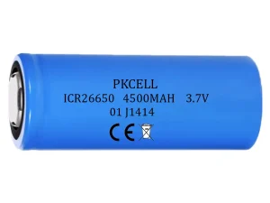 Acumulator PKCELL Li-Ion 26650 4500mAh top button (602)