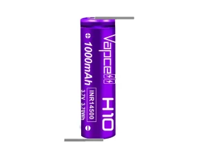 Acumulator VAPCELL 14500 cu lamele in S li-ion 3.7V 1000mAh 10A INR14500 H10+S