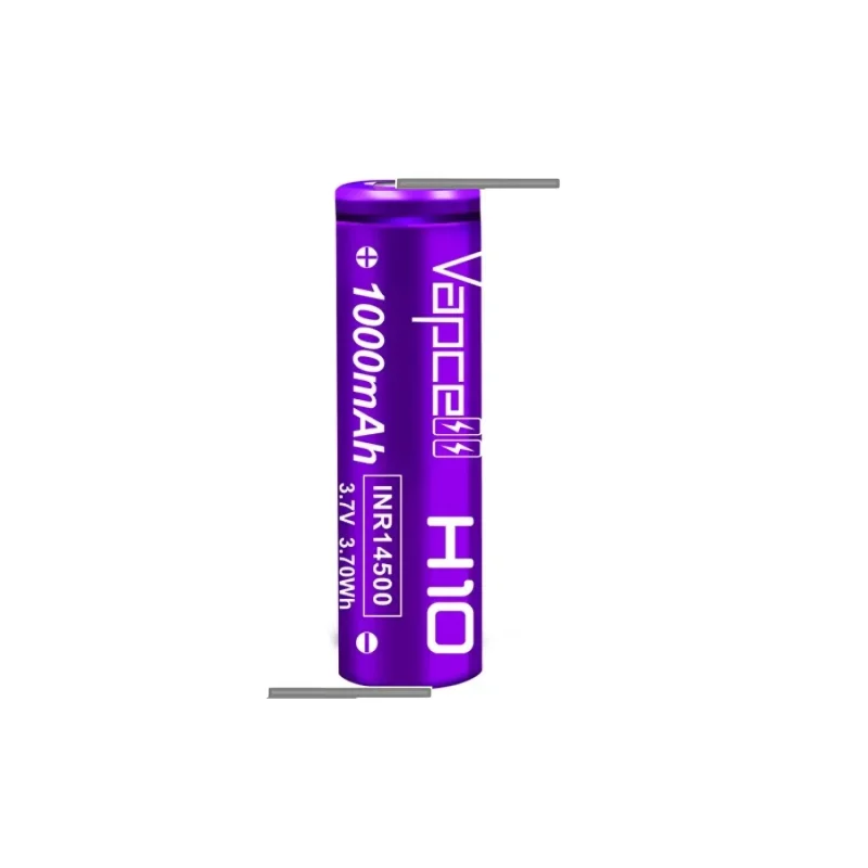acumulator-vapcell-14500-cu-lamele-in-s-li-ion-37v-1000mah-10a-inr14500-h10s
