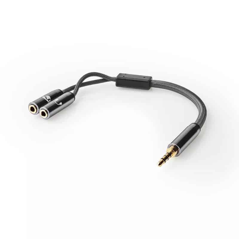 adaptor-audio-pentru-casti-si-microfon-jack-35-mm-tata-2x-35-mm-mama-nedis-gri-metal