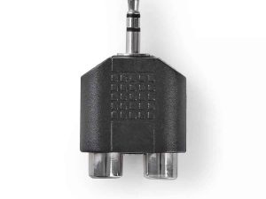 Adaptor Audio Stereo Jack 3.5 mm tata - 2x RCA mama Nedis