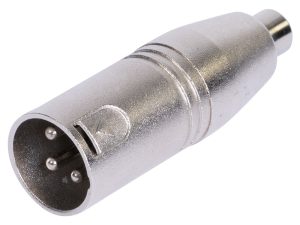 Adaptor audio tata XLR - RCA mama metal BST 18-5580