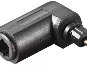 Adaptor audio TOSLINK tata - TOSLINK mama 90 grade Goobay