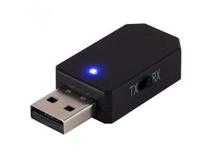 Adaptor Bluetooth v5.0 TX emisie - RX receptie cu Jack 3.5 mm alimentare la USB SAL
