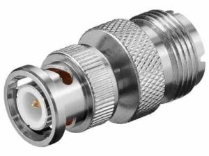 Adaptor BNC tata la UHF mama contacte aurite Goobay