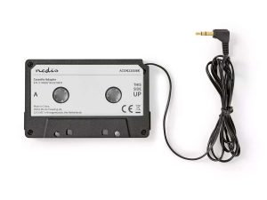 Adaptor caseta - Jack 3.5 mm tata negru NEDIS