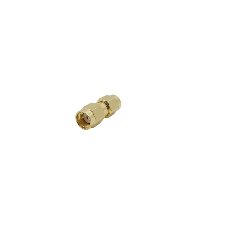 adaptor-convertor-antena-wifi-rf-coaxial-sma-tata-la-rp-sma-tata-50ohm-de-inalta-calitate-cupru-placat-cu-aur