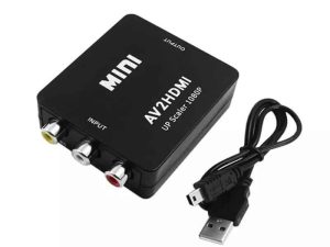 Adaptor convertor AV 3x RCA la HDMI