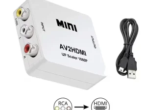 Adaptor convertor video-audio 3x RCA la HDMI 1080P