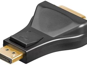 Adaptor DisplayPort 20 pini tata la DVI-I 24+5 mama v1.1 Goobay