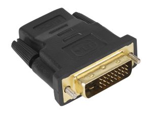 Adaptor DVI-D 24+1 dual link tata - HDMI V1.4 mama High Speed cu Ethernet Full HD aurit Cabletech