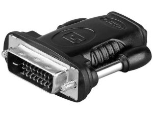 Adaptor DVI-D 24+1 la HDMI mama Goobay