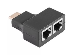 Adaptor Extender HDMI - 2x RJ45 mama