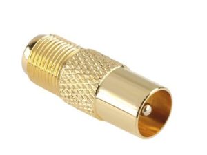 Adaptor F mama la tv tata aurit Cabletech
