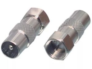 Adaptor F tata la coax tata