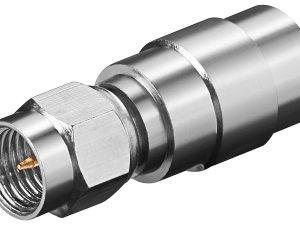 Adaptor FME tata - SMA tata pin auriti Goobay 11770