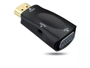 Adaptor HDMI tata la VGA mama cu audio 3.5 mm Jack stereo Well