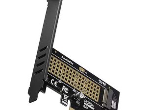 Adaptor Intern PCEM2-N PCI-E 3.0 4x - M.2 SSD NVMe suport SSD pana la 80mm AXAGON