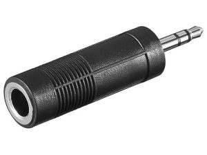 Adaptor Jack 3.5 mm stereo la Jack 6.35 mm stereo mama Goobay