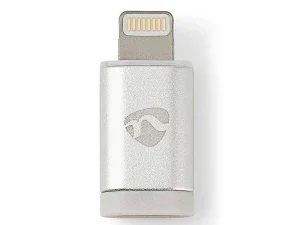 Adaptor Lightning 8-pini tata - Micro USB mama Nedis CCTB39901AL