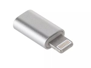 Adaptor micro USB - lightning alb M-LIFE
