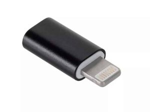 Adaptor micro USB - lightning negru M-LIFE