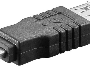 Adaptor OTG mini USB 5 pini la USB A mama pentru case de marcat fiscale