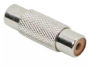 Adaptor prelungitor RCA mama RCA la mama RCA metalic