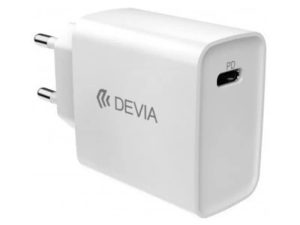 Adaptor Priza Devia C13A Alb 1x USB TYPE C 3A 20W RLC-511-WH