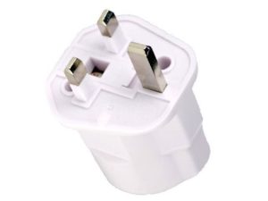 Adaptor priza EU SCHUKO - priza UK 13A cu pamantare pentru calatorii