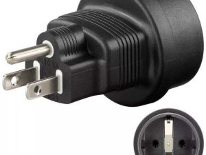 Adaptor priza Schuko - Japonia / USA Goobay