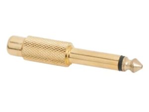 Adaptor RCA mama la 6.35 JACK mono tata aurit