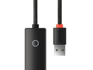 Adaptor retea Baseus Lite USB 2.0 la RJ45 10/100Mbps cu LED WKQX000001