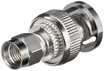 Adaptor SMA tata la BNC tata Placat cu aur pentru cablu RG 174/U 11855 Goobay
