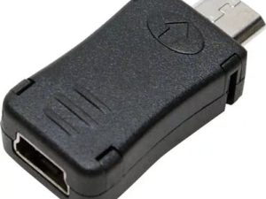 Adaptor USB 2.0 B micro mufa (tata) la USB mini 5pin soclu (mama) LOGILINK AU0010