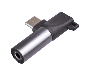 Adaptor USB 3.0 Jack 3.5 mm mama + USB type C mama alimentare la USB type C mufa AKYGA AK-AD-62
