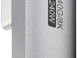 Adaptor USB-C3.1 mama - USB-C tata rotit vertical la 90 Thunderbolt 3 /4 Goobay 74443