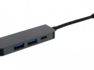 Adaptor USB Type C - HDMI 2x USB3.0 USB Type C PD WELL