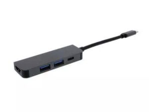 Adaptor USB Type C - HDMI 4K 3x USB 3.0 USB Type C PD 60W Well