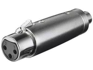 Adaptor XLR mama la RCA mama Goobay